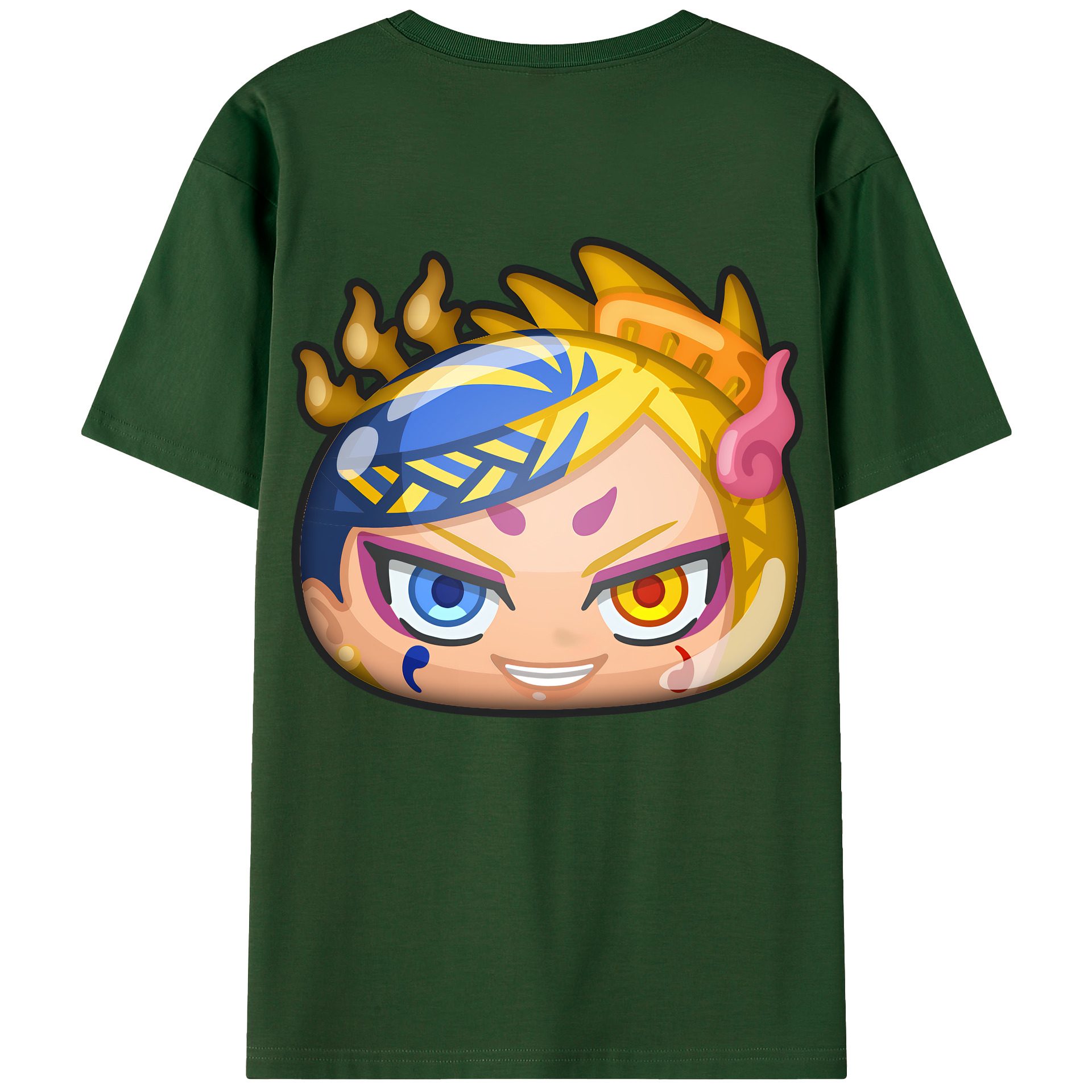 （画像用） 妖怪ウォッチ Yo-kai Watch 綿100％半袖Tシャツ（背面プリント）